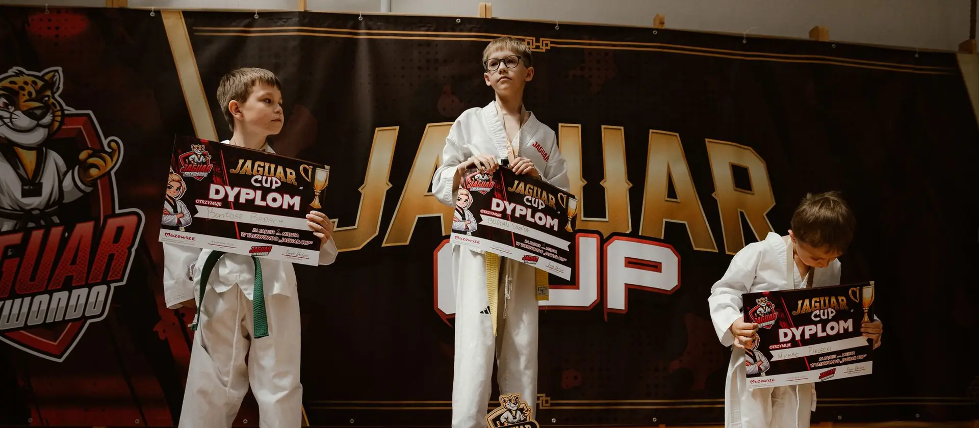 Zwycięzcy Jaguar Cup na podium